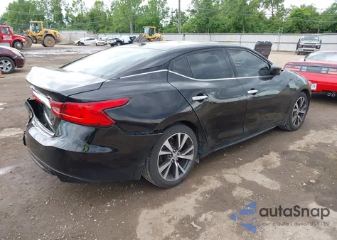 2017 Nissan Maxima 3.5 S из США, поврежденный, VIN 1N4AA6AP4HC422854